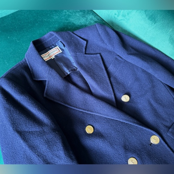 Authentic Yves Saint Laurent Wool Coat - Picture 8 of 13